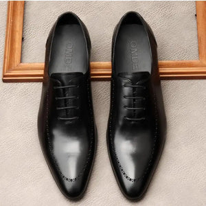 Men's Cowhide Leather Business Shoes